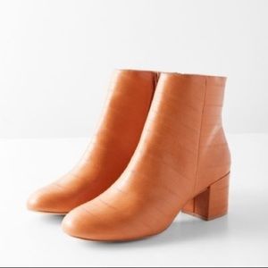 Urban Outfitters brown booties